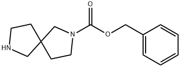 N-CBZ-2,7-diazaspiro[4.4]nonane Structure