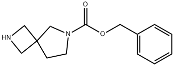Benzyl 2,6-diazaspiro[3.4]octane-6-carboxylate 구조식 이미지