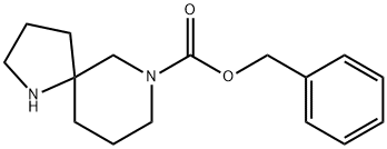 1,7-Diazaspiro[4.5]decane-7-carboxylic acid, phenylMethyl ester 구조식 이미지