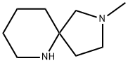 2,6-Diazaspiro[4.5]decane, 2-Methyl- Structure