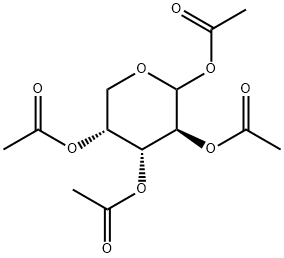1,2,3,4-TETRA-O-ACETYL-ALPHA-D-ARABINOPYRANOSE Structure
