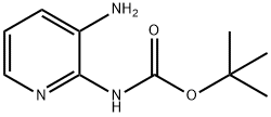 Carbamic acid, (3-amino-2-pyridinyl)-, 1,1-dimethylethyl ester (9CI) Structure