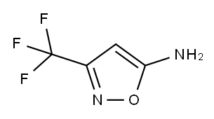 5-Isoxazolamine,3-(trifluoromethyl)-(9CI) 구조식 이미지