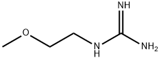 N-(2-methoxyethyl)guanidine(SALTDATA: AcOH) Structure