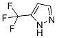5-(Trifluoromethyl)-1H-pyrazole 구조식 이미지