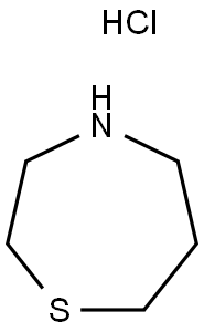 1,4-Thiazepane hydrochloride Structure
