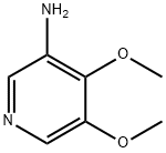 4,5-DIMETHOXYPYRIDIN-3-AMINE 구조식 이미지