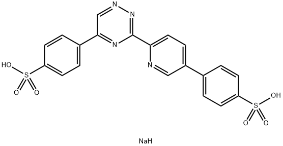 3-(4-PHENYL-2-PYRIDYL)-5-PHENYL-1,2,4-TRIAZINE DISULFONIC ACID, DISODIUM SALT Structure