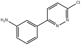 Benzenamine, 3-(6-chloro-3-pyridazinyl)- Structure