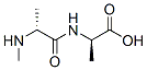 D-Alanine,  N-(N-methyl-D-alanyl)-  (9CI) 구조식 이미지