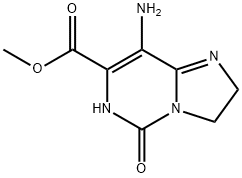 Imidazo[1,2-c]pyrimidine-7-carboxylic acid, 8-amino-2,3,5,6-tetrahydro-5-oxo-, 구조식 이미지