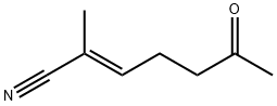 2-헵텐니트릴,2-메틸-6-옥소-,(E)-(9CI) 구조식 이미지