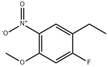 1-ethyl-2-fluoro-4-Methoxy-5-nitrobenzene Structure