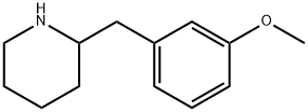 2-(3-메톡시-벤질)-피페리딘 구조식 이미지