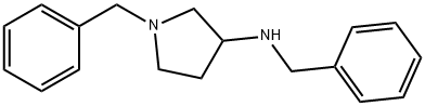 N,N'-DIBENZYL-3-AMINOPYRROLIDINE Structure