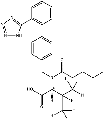 Valsartan-d8 Structure