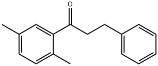 2',5'-DIMETHYL-3-PHENYLPROPIOPHENONE Structure