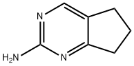 5H-Cyclopentapyrimidin-2-amine, 6,7-dihydro- (9CI) 구조식 이미지
