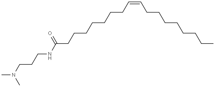 N-[3-(dimethylamino)propyl]oleamide Structure