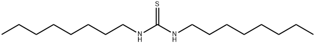 Thiourea, N,N'-dioctyl- 구조식 이미지