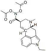 N,N-diacetoxyethyl 9,10-dihydrolysergic acid amide Structure