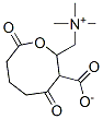 glutarylcarnitine Structure