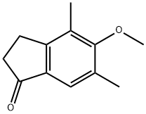 4,6-DIMETHYL-5-METHOXY-1-INDANONE Structure
