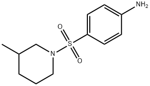 4-[(3-methylpiperidin-1-yl)sulfonyl]aniline(SALTDATA: FREE) Structure