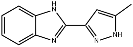 1H-Benzimidazole,2-(5-methyl-1H-pyrazol-3-yl)-(9CI) Structure