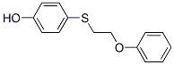 4-(2-Phenoxyethylthio)phenol Structure