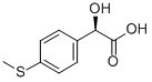 (R)-4-METHYLTHIOMANDELIC ACID Structure