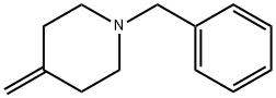 1-benzyl-4-methylenepiperidine Structure