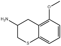5-METHOXY-THIOCHROMAN-3-YLAMINE Structure