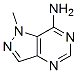 1H-Pyrazolo[4,3-d]pyrimidin-7-amine, 1-methyl- (9CI) Structure