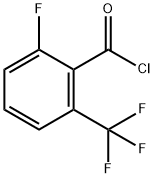 2-FLUORO-6-(트리플루오로메틸)벤졸릴클로라이드 구조식 이미지