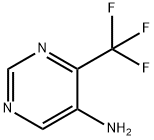 4-(트리플루오로메틸)피리미딘-5-아민 구조식 이미지