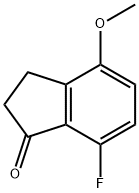 7-Fluoro-4-Methoxy-1-indanone Structure