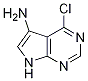 4-Chloro-7H-pyrrolo[2,3-d]pyriMidin-5-aMine 구조식 이미지