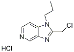 2-(Chloromethyl)-1-propyl-1H-imidazo-[4,5-c]pyridine hydrochloride Structure