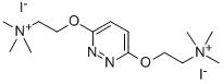 (3,6-Pyridazinediylbis(oxyethylene))bis(trimethylammonium iodide) Structure