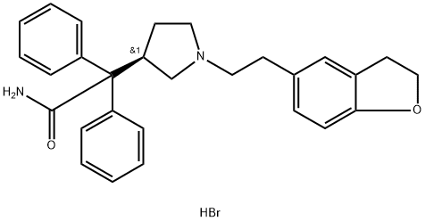 (R)-Darifenacin HydrobroMide Structure
