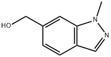 6-하이드록시메틸-1-메틸인다졸 구조식 이미지