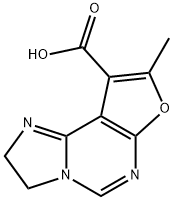 8-methyl-2,3-dihydrofuro[3,2-e]imidazo[1,2-c]pyrimidine-9-carboxylic acid Structure