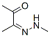 2,3-Butanedione, mono(methylhydrazone) (9CI) Structure