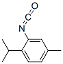Benzene, 2-isocyanato-4-methyl-1-(1-methylethyl)- (9CI) Structure