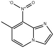 IMidazo[1,2-a]pyridine, 7-Methyl-8-nitro- Structure