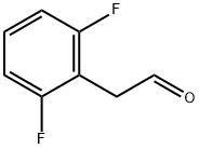 2-(2,6-다이플루오로페닐)아세트알데하이드 구조식 이미지