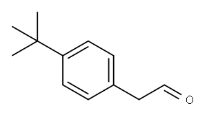 2-(4-TERT-BUTYLPHENYL)ACETALDEHYDE Structure