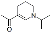 Ethanone, 1-[1,4,5,6-tetrahydro-1-(1-methylethyl)-3-pyridinyl]- (9CI) Structure