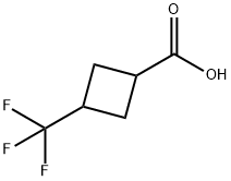 3-(trifluoromethyl)cyclobutane-1-carboxylic acid Structure